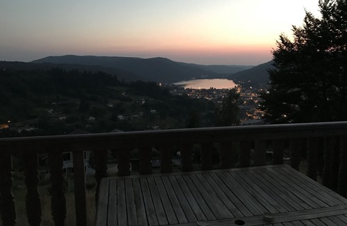 Gerardmer Chalet De Esquí | Chalet Vista panorámica del lago, tranquilo y luminoso