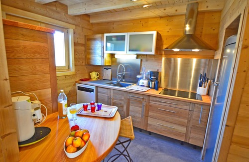 Montalbert Chalet De Esquí | Chalet Phoenix 150m² 12/14 pers. 5 ch / 5sdb Chimenea Sauna a 300 m de las pistas