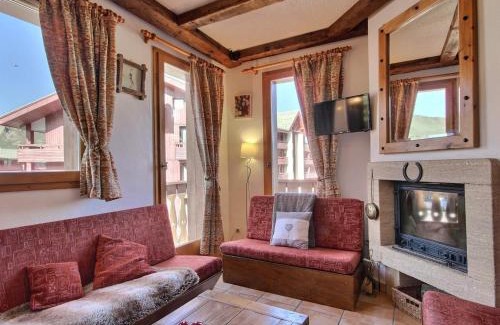 Plagne Soleil Chalet De Esquí | Chalet pour 11 personnes au pied des pistes à La Plagne, avec garage et balcons - FR-1-455-202