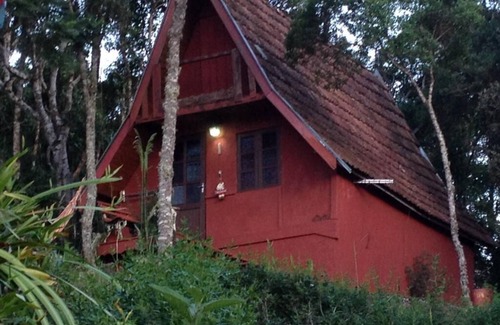 Campos do Jordao Chalet De Esquí | Vista privilegiada del chalet Pedra do Baú ofuro y chimenea eléctrica 3D