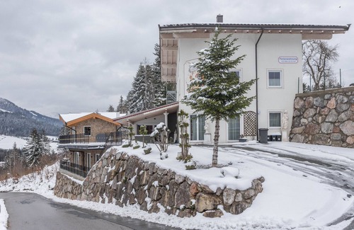 Fieberbrunn Chalet De Esquí | Chalet 'Resort Hanni Chalet Schlößl' con vistas a la montaña, terraza y Wi-Fi