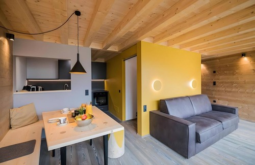 Sesto Chalet De Esquí | Chalet 'Rotwandwiesen 1' con vistas a la montaña, terraza privada y Wi-Fi