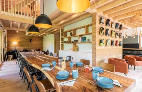 Valmorel Chalet De Esquí | Chalet spacieux à Valmorel, 10 pièces, 24 pers. – terrasse, babyfoot, garage électrique - FR-1-291-1009