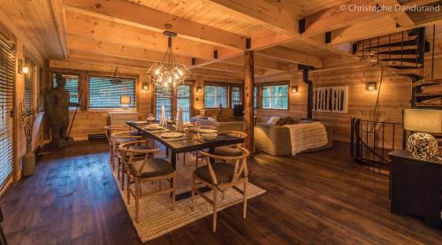 La Malbaie Chalet De Esquí | Chalet TAO par Les Chalets Spa Canada