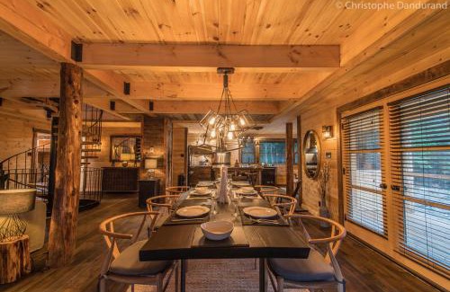 La Malbaie Chalet De Esquí | Chalet TAO par Les Chalets Spa Canada