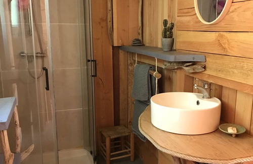 Saint-Andre-Capceze Chalet De Esquí | Chalet Tipi en Bois