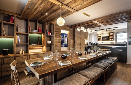 Plagne Soleil Chalet De Esquí | Chalet Topaz on the Slopes with Guaranteed Snow