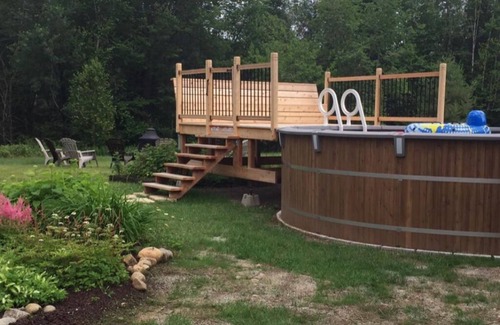 Lac-Superieur Cabina | Chalet Tranquille with pool