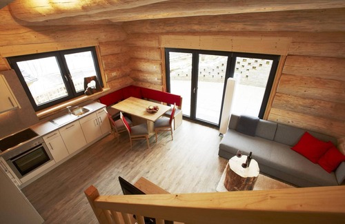 Ladis Chalet De Esquí | Chalet 'Tyroladis Family Relax Laudegg' con vistas a la montaña, terraza privada y Wi-Fi