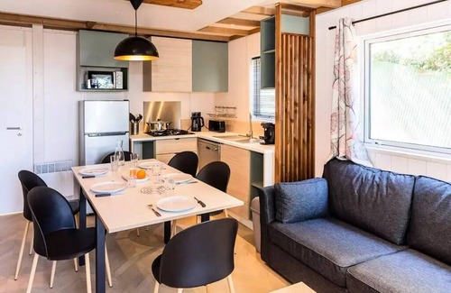 Clohars-Fouesnant Chalet De Esquí | Chalet - Ultimate - 3 Ch. 6 pers. ● Aufgehobene Terrasse