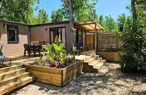 Clohars-Fouesnant Chalet De Esquí | Chalet - Ultimate - 3 Ch. 6 pers. ● Aufgehobene Terrasse