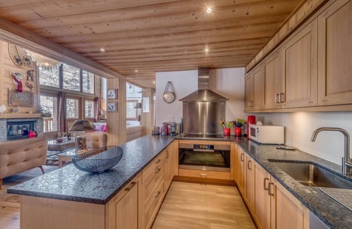 Les Brevieres Chalet De Esquí | Chalet, vista pistas, fitness, sauna, terraza, balcón, chimenea o estufa a leña, tv