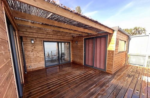Saint-Raphael Chalet De Esquí | Chalet vue Mer & Piscine et mer