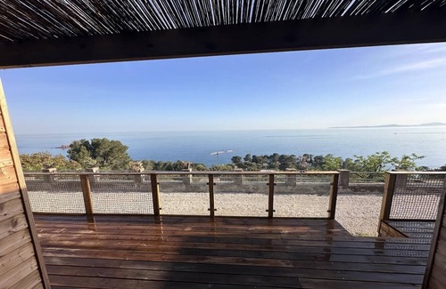 Saint-Raphael Chalet De Esquí | Chalet vue Mer & Piscine et mer