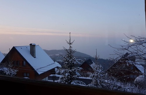 Thollon-les-Memises Chalet De Esquí | Chalet con fabulosas vistas al lago de Ginebra, cerca de Piste y Telecabin