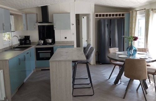 Dordtse Biesbosch Chalet De Esquí | Chalet with 3 bedrooms and a terrace