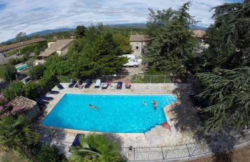 Grospierres Hotel | Chambre #2, 2 Pers, Domaine de Ribiere