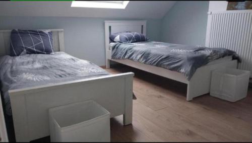 Collignon Casa | Chambre 2 lit séparé 3eme etage