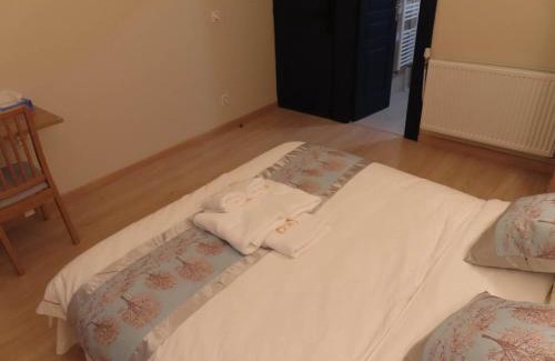 Bondy Casa | Chambre avec grand lit et salle de bain privative pour 2 personnes