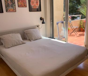 Saint-Sylvestre Casa | Chambre d hôte avec clim terrasse et petit déjeuner Hauteurs de Nice