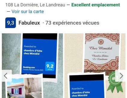 Le Landreau Casa | chambre d'hôte chez Mimidid