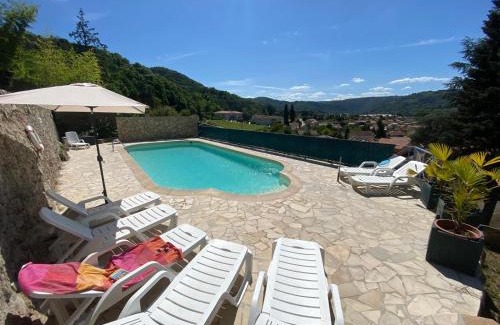 Tournon-sur-Rhone Cama Y Desayuno | Chambre d'hôtes Napoléon à La Terrasse piscine local vélo