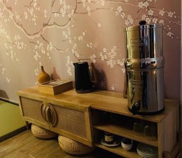 Pourrieres Cama Y Desayuno | Chambre d’inspiration japonaise