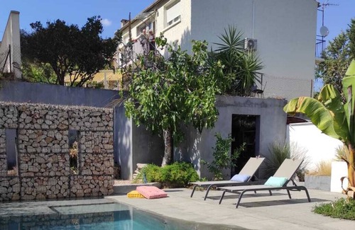 Pignan Cama Y Desayuno | Chambre Indépendante sur Piscine