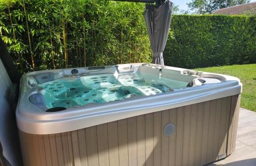 Fille Cama Y Desayuno | Chambre lit king size - SDB commune avec 2ème chambre PISCINE SPA Séjour 24Heures AUTO MOTO et LE MANS CLASSIC