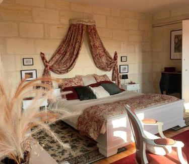 Lugon-et-l'ile-du-Carney Casa | Chambre Merlot, piscine et spa, proche St Emilion