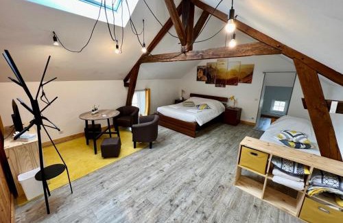 Lussac-les-Chateaux Apartamento | Chambre Privée & Espaces Communs