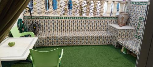 El Hafsia Casa | Chambre privée avec terrasse