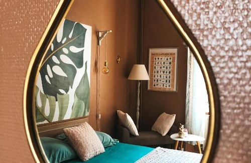Cognac Casa | chambre salle de bain partagée