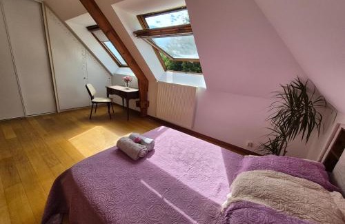 L'Etang-la-Ville Casa | Chambre, Terrasse et Jacuzzi