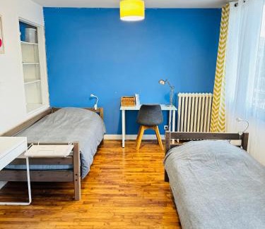 Fontenay-le-Fleury Casa | Chambres privées proche de Versailles