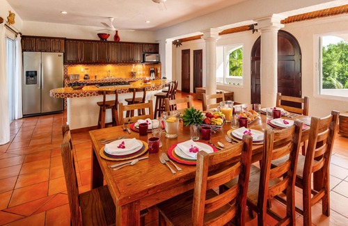 Cozumel Villa | Villa Chango - Frente al mar - Playa privada - 7 habitaciones - Buceo