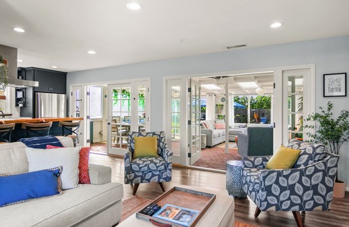 Ventura Casa | Channel House - Midtown: A/C, Sunroom, and Guest Cottage. Close to everything!
