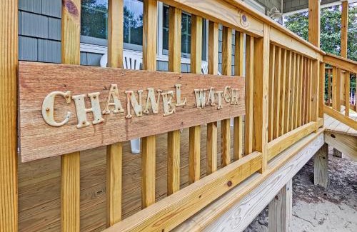 Piney Island Casa | Channel Watch - Waterfront home with private Pier!