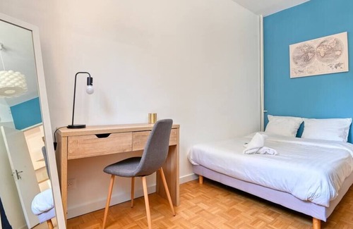 Les Cinq Avenues Apartamento | CHAPE-LargeT5 6 min walk from the Cinq Avenue metro station