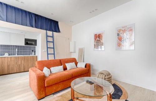 Quartier de la Goutte-d'Or Apartamento | Chapelle Ordener Cosy Apartment Mezzanine 4P