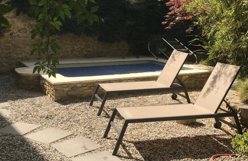 Montaren-et-Saint-Mediers Cabaña | Charming high-end Cottage near Uzès with pool