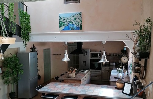 Saint-Marcel-d'Aredeche Casa | Casa de carácter con piscina cerca de las gargantas del Ardèche