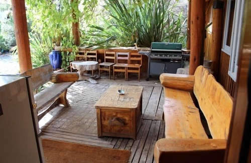 Ohakune Casa | Carácter Log Lodge con excelentes vistas a la montaña