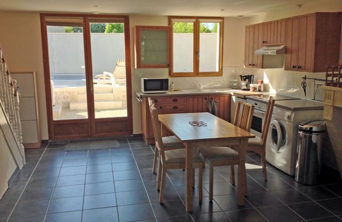 Lorignac Casa | Charentaise tipo casa privada y piscina climatizada a 27 °, calma garantizada