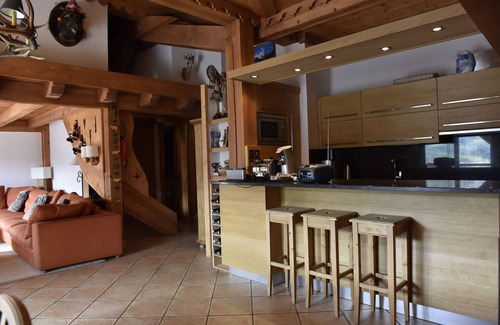 Reberty Apartamento | Encanto y comodidad Gran dúplex en chalet en las laderas para 12/14 pers.