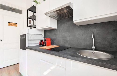 Gorge de Loup Apartamento | Charmant 2 pers atypique avec terrasse-métro ValmyCharming 2 people unique