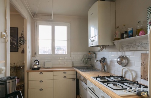 Louis Bertrand-Mirabeau-Semard Apartamento | Charmant 2 Pièces aux Portes de Paris