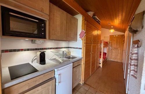 Les Saisies Apartamento | Charmant 2 Pièces + Cabine aux Saisies, 4 pers., Balcon Sud, TV, WiFi - FR-1-293-210