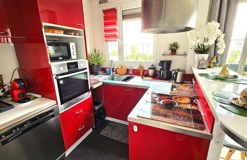 Champigny-sur-Marne Apartamento | Charmant Appartement 2 Chambres Avec Balcon Proche de Paris & Disneyland