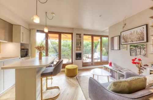 Le Parc Saint-Maur Apartamento | Charmant Appart, terrasse verdoyante, proche Paris